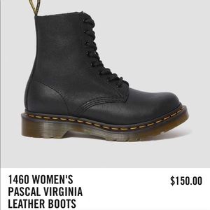 1460 WOMEN'S PASCAL VIRGINIA LEATHER BOOTS